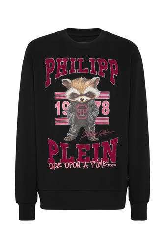 PHILIPP PLEIN Sweatshirt COLLEGE 02 | black