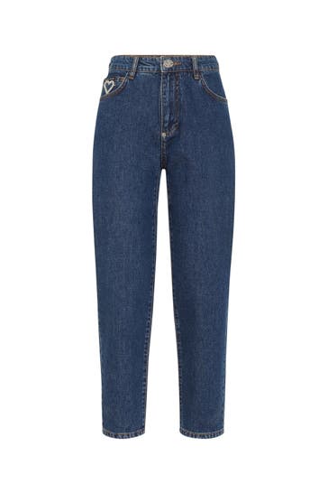 PHILIPP PLEIN Jeans HEART 07DP | DEEPSEABLUE Boyfriend