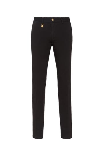 BILLIONAIRE Business-Hose CREST 02 | black Slim