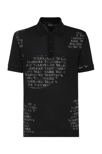 BILLIONAIRE Polo-Shirt LOGO 01 | white