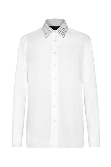 PHILIPP PLEIN Casual-Bluse 01 | white