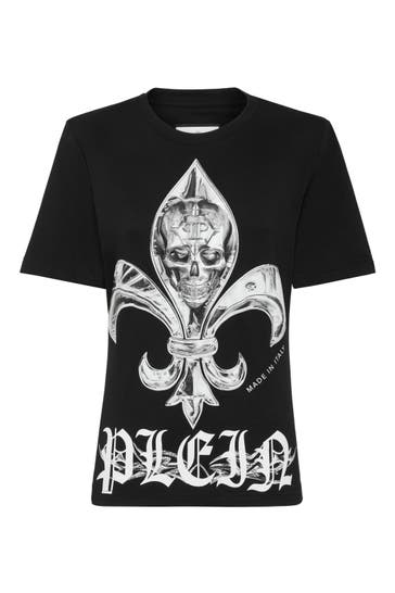PHILIPP PLEIN T-Shirt CHROME 02 | black