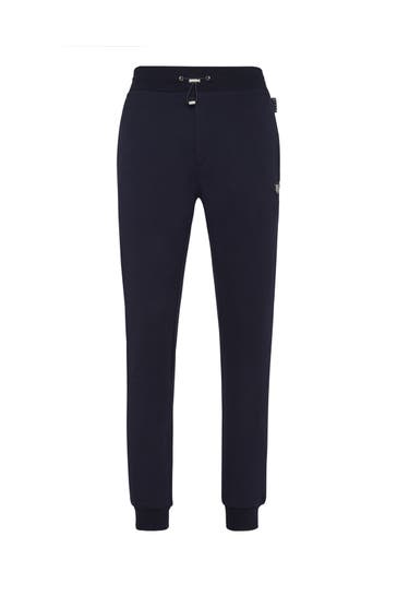 PHILIPP PLEIN Sweatpant ICONIC PLEIN 14 | darkblue Loose Fit