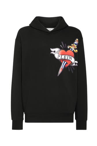 PHILIPP PLEIN Hoodie LOVE 02 | black