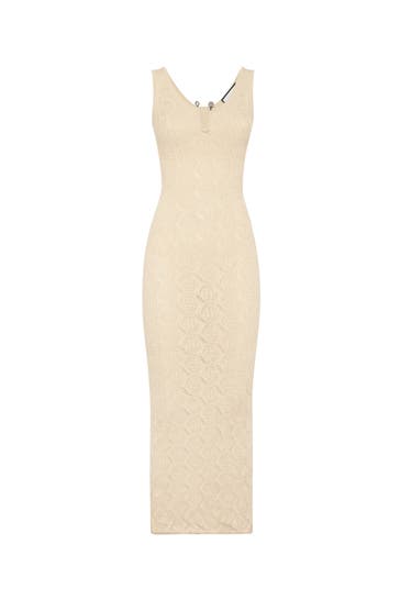 PHILIPP PLEIN Casual-Kleid MONOGRAM 06 | beige