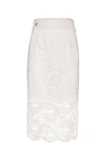 PHILIPP PLEIN Maxirock 75 | Cream