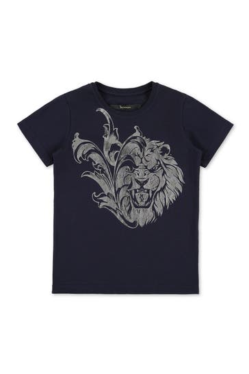 BILLIONAIRE T-Shirt LION 14 | darkblue