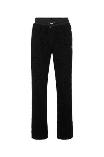 PHILIPP PLEIN Sweatpant MONOGRAM 02 | black Loose Fit