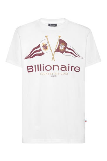 BILLIONAIRE Kurzarm-Rundhals-T-Shirt