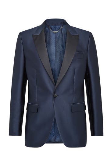 BILLIONAIRE Business-Sakko CREST 14 | darkblue Slim Fit