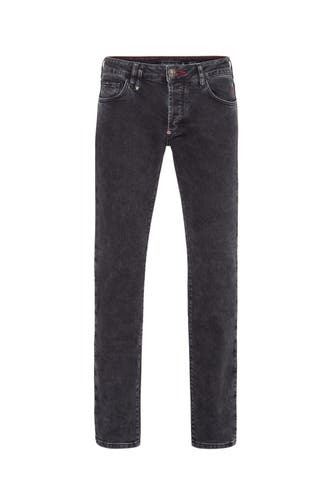 PHILIPP PLEIN Jeans ICONIC PLEIN 72GB | CarbonGrey Straight