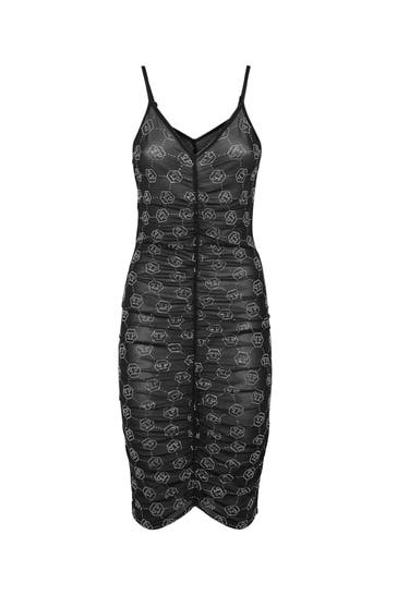 PHILIPP PLEIN Kleid MONOGRAM 02 | black