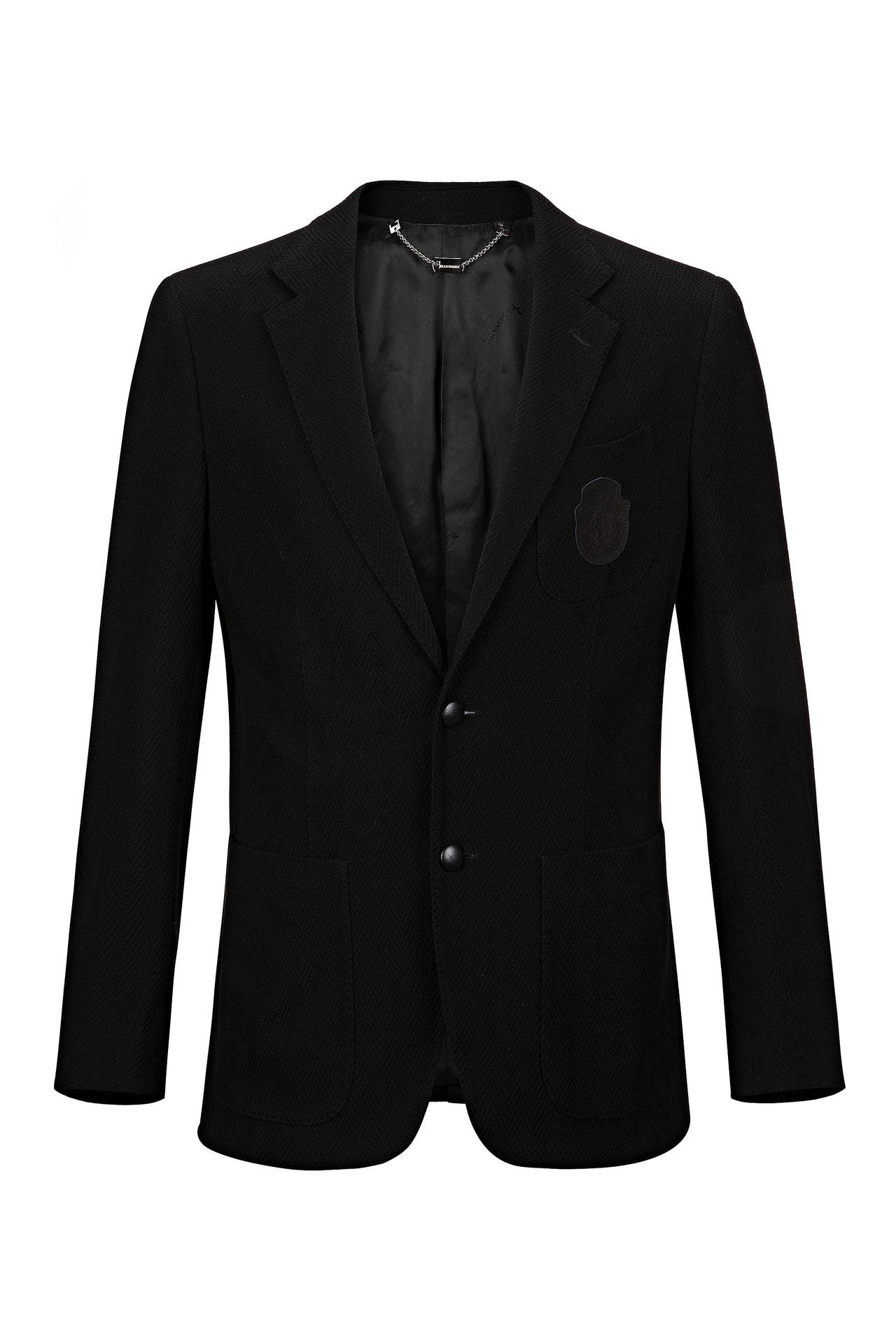 BILLIONAIRE Business-Sakko 02 | black Slim Fit, Bild 1