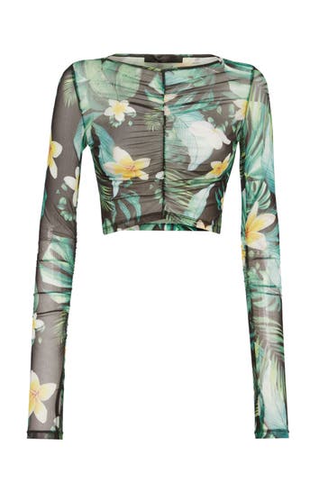 PHILIPP PLEIN Longsleeve HAWAII 05 | green