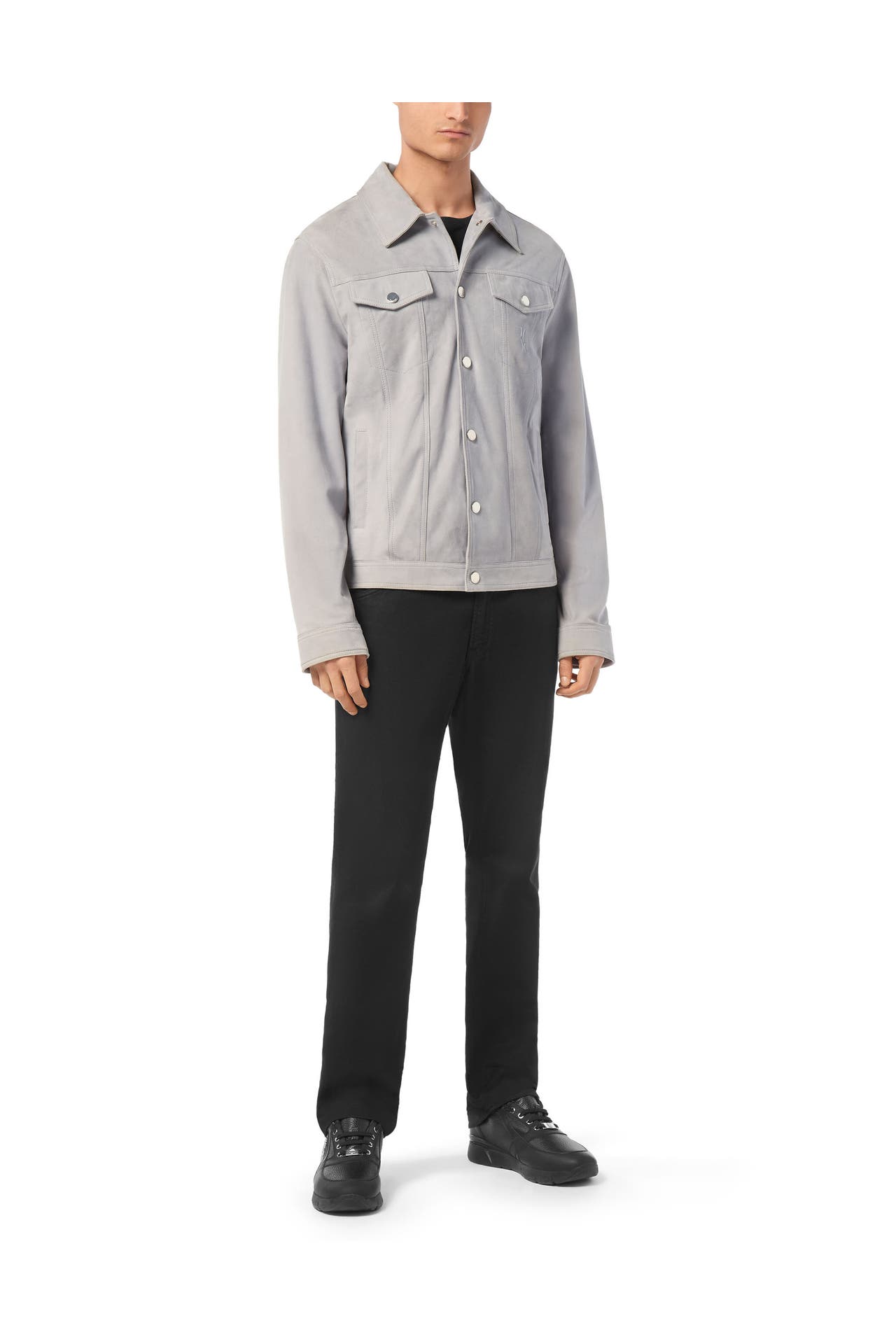 BILLIONAIRE Lederjacke 07 | lightblue, Bild 1