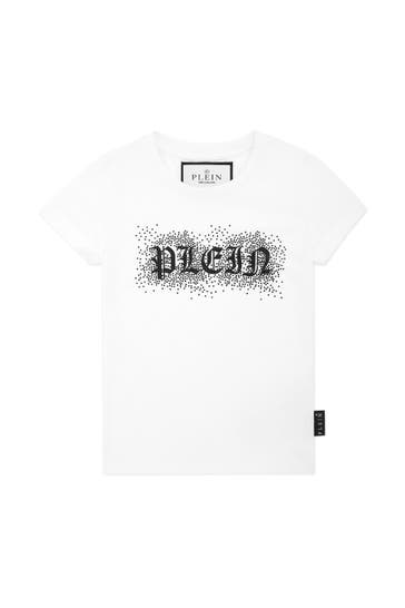 PHILIPP PLEIN T-Shirt GOTHIC PLEIN 01 | white