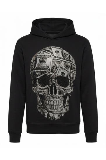 PHILIPP PLEIN Hoodie SKULL 02 | black