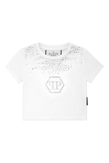 PHILIPP PLEIN T-Shirt HEXAGON 01 | white