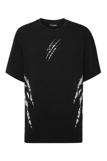 PLEIN SPORT T-Shirt Rundhalsausschnitt