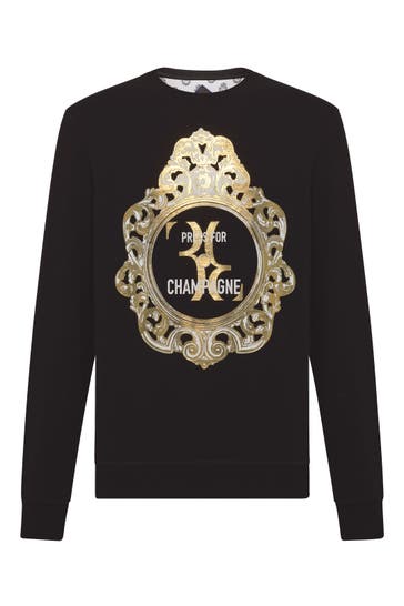 BILLIONAIRE Sweatshirt BAROQUE 02 | black