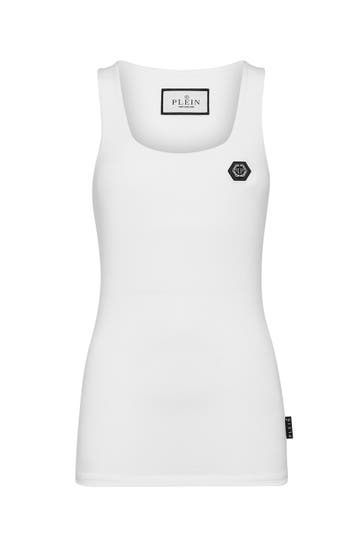 PHILIPP PLEIN Top HEXAGON 01 | white