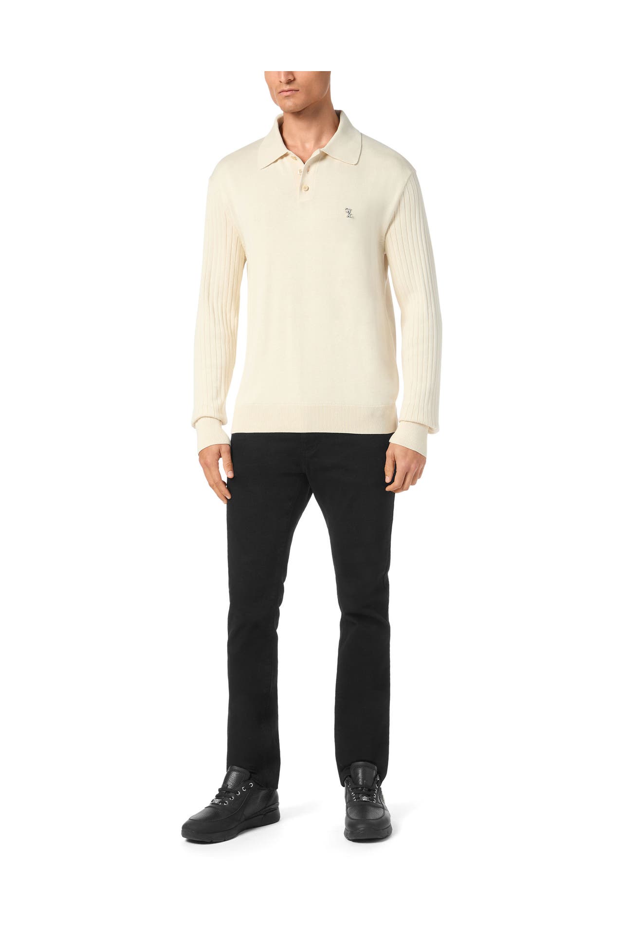 BILLIONAIRE Pullover LOVE 01OF | OffWhite, Bild 1