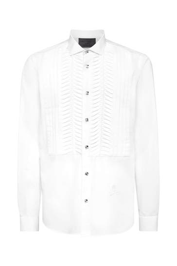 PHILIPP PLEIN Business-Hemd 01 | white Slim Fit