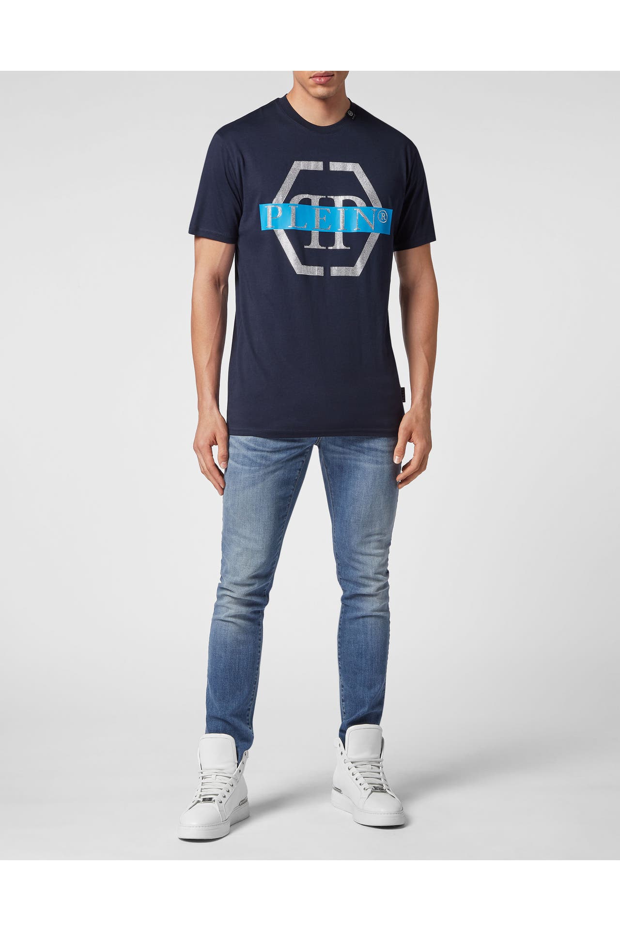 PHILIPP PLEIN T-Shirt Rundhalsausschnitt Ss, Bild 1