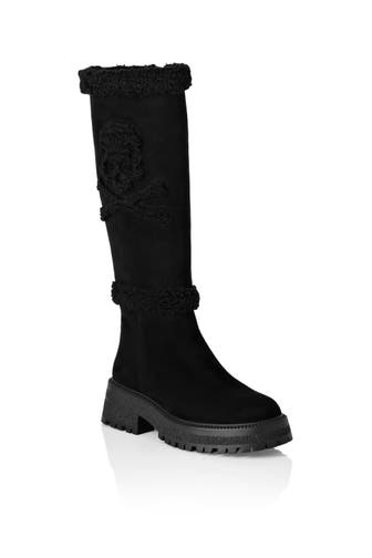 PHILIPP PLEIN Winterstiefel SKULL 02 | black