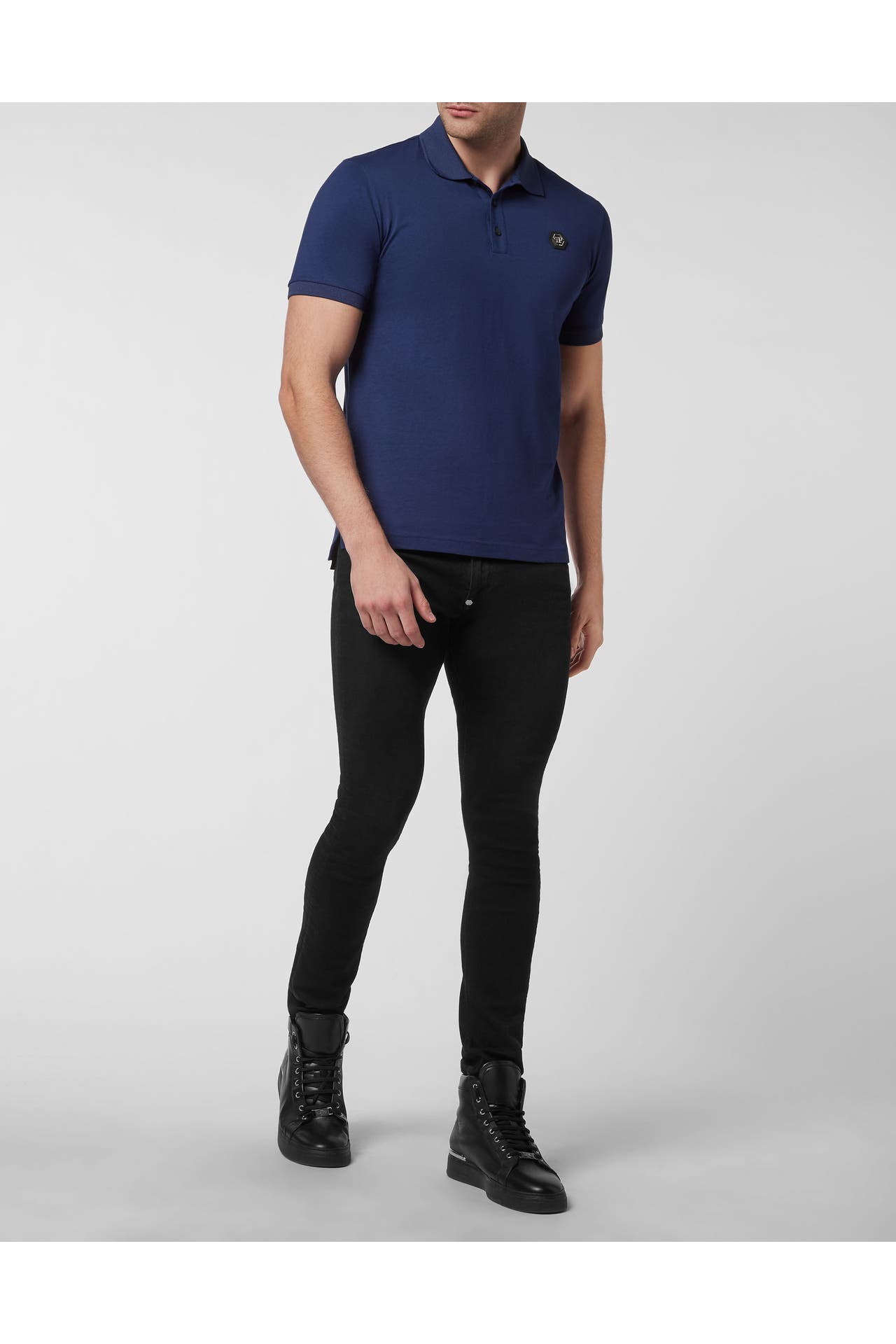 PHILIPP PLEIN Polo-Shirt 08 | middleblue, Bild 1