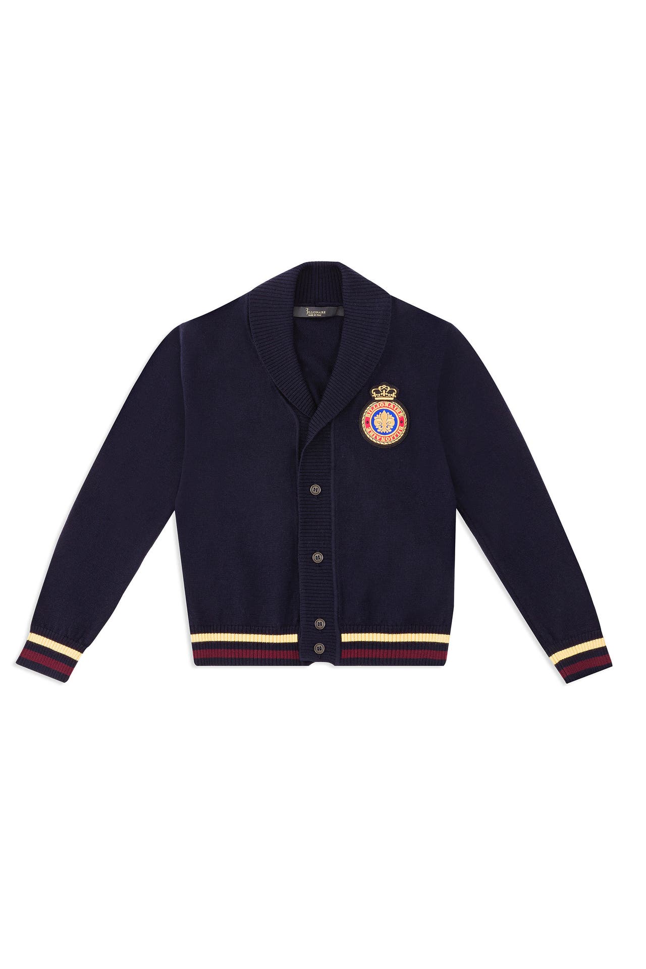 BILLIONAIRE Langarmshirt CREST 14 | darkblue, Bild 1