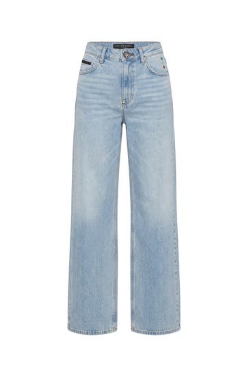 PHILIPP PLEIN Jeans 07WY | Sky Wash Straight