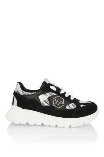 PHILIPP PLEIN Suede Low-Top Sneakers