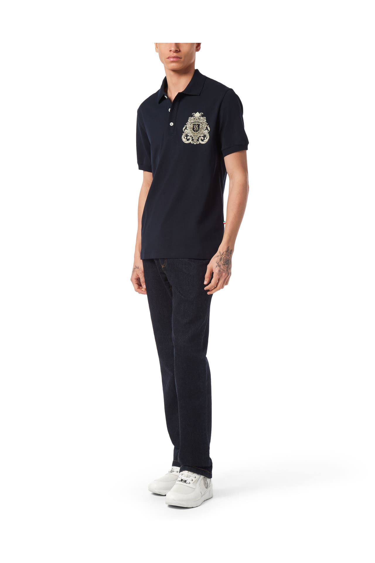 BILLIONAIRE Polo-Shirt BAROQUE 14 | darkblue, Bild 1
