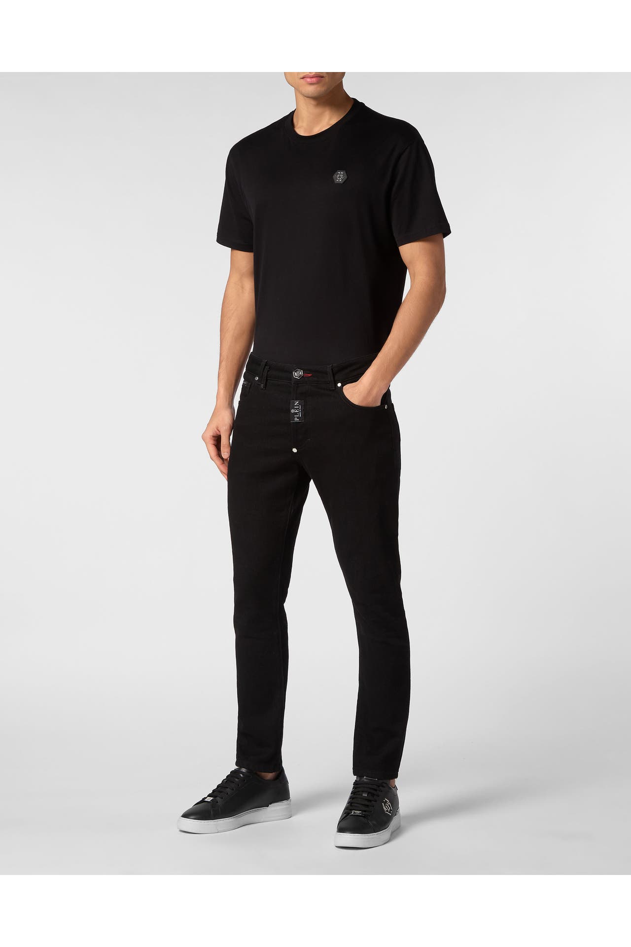 PHILIPP PLEIN Jeans 02JB | JetBlack Skinny, Bild 1