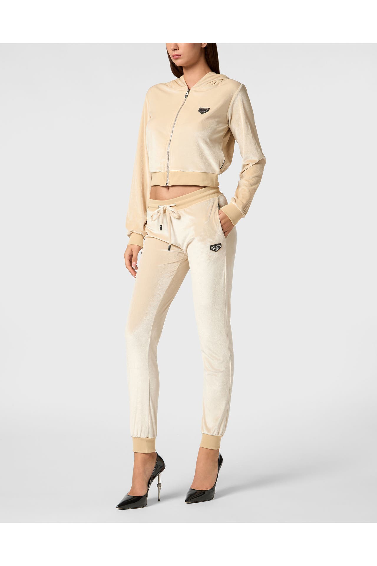 PHILIPP PLEIN Joggpant SKULL 06 | beige Straight, Bild 1