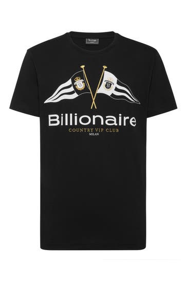 BILLIONAIRE Kurzarm-Rundhals-T-Shirt