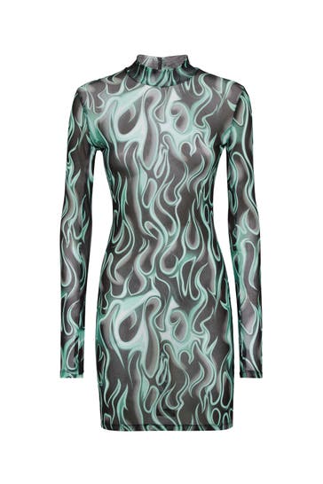 PHILIPP PLEIN Kleid FLAME 02 | black