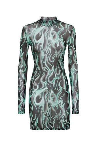 PHILIPP PLEIN Kleid FLAME 02 | black