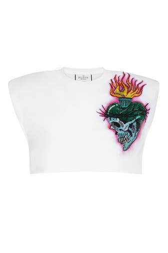 PHILIPP PLEIN Top TATTOO 01 | white