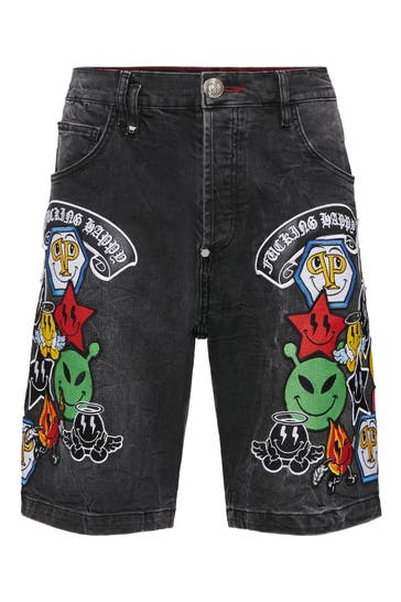 PHILIPP PLEIN Jeans SMILE 10GN | GreyMoon Loose Fit