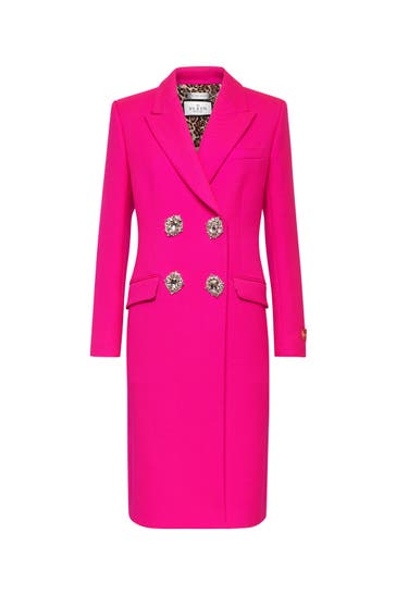PHILIPP PLEIN Wollmantel 33 | Fuxia