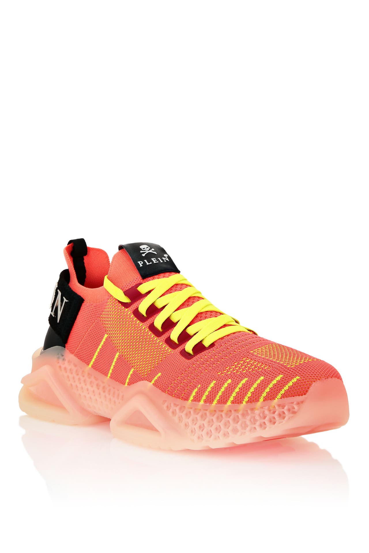 PHILIPP PLEIN Sneaker ICONIC PLEIN 86 | Orangefluo, Bild 1
