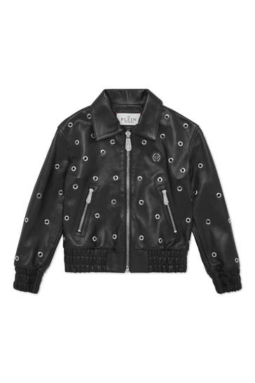 PHILIPP PLEIN Leder-Bomber