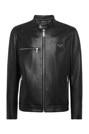 PHILIPP PLEIN Lederjacke 02 | black