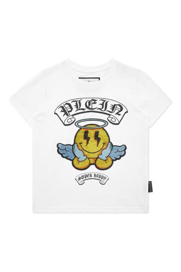 PHILIPP PLEIN T-Shirt SMILE 01 | white