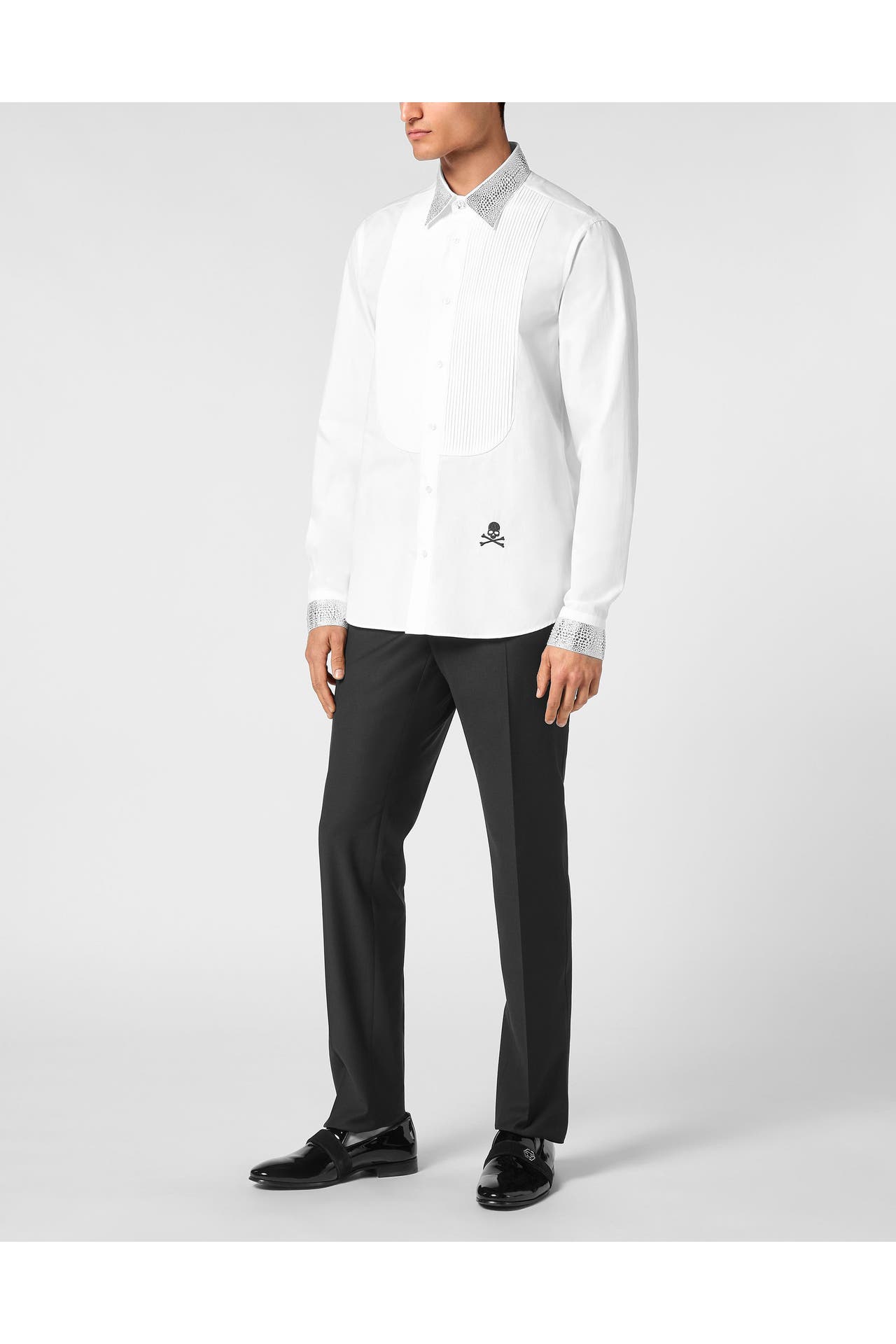 PHILIPP PLEIN Business-Hemd 01 | white Slim Fit, Bild 1
