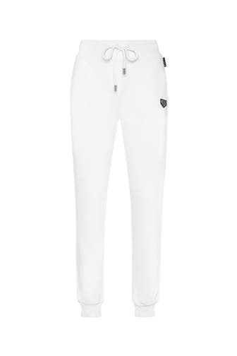 PHILIPP PLEIN Joggpant ICONIC PLEIN 01 | white Straight