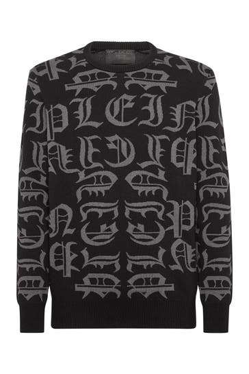 PHILIPP PLEIN Pullover GOTHIC PLEIN 02 | black