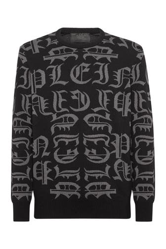 PHILIPP PLEIN Pullover GOTHIC PLEIN 02 | black
